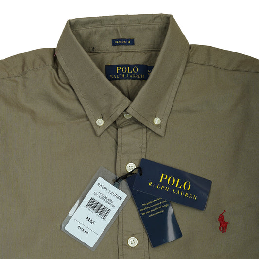 POLO RALPH LAUREN Enchanted Sage Classic Fit Long Sleeve Button-Down Shirt