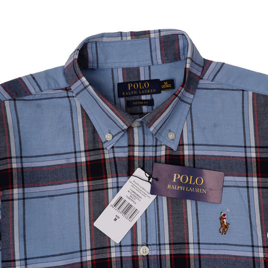 POLO RALPH LAUREN Opulent Azure Tailored Fit Long Sleeve Shirt
