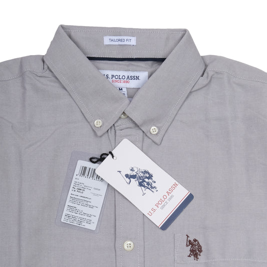 U.S. POLO ASSN. Serene Ash Tailored Fit Long Sleeve Button-Up Shirt