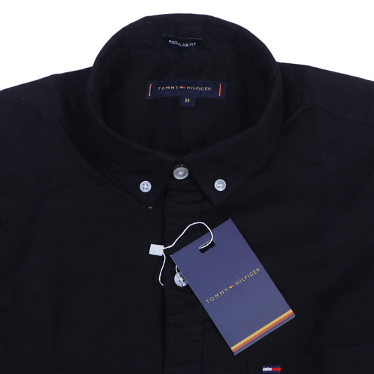 TOMMY HILFIGER Luminous Onyx Tailored Fit Short Sleeve T-Shirt